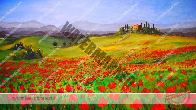 Paint-a-Mountain-Landscape-using-Acrylic-Paint Paint a Mountain Landscape using Acrylic Paint