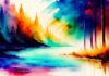 The Magic of Abstract Watercolor Painting Abstract painting