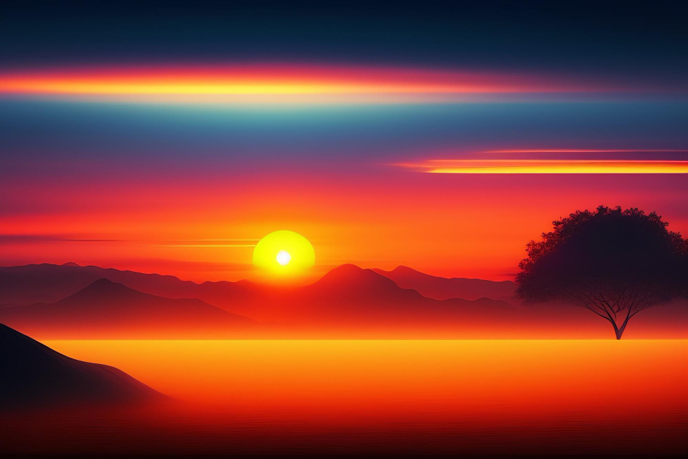 Colorful Sunrise ideas for beginners