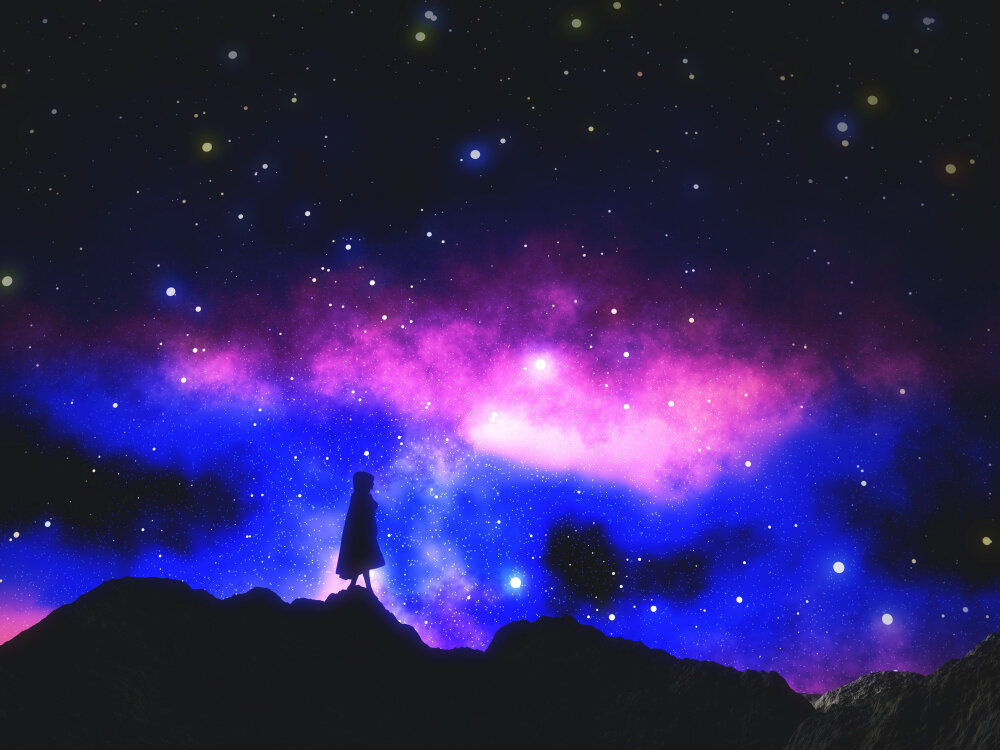 Celestial Wanderlust painting