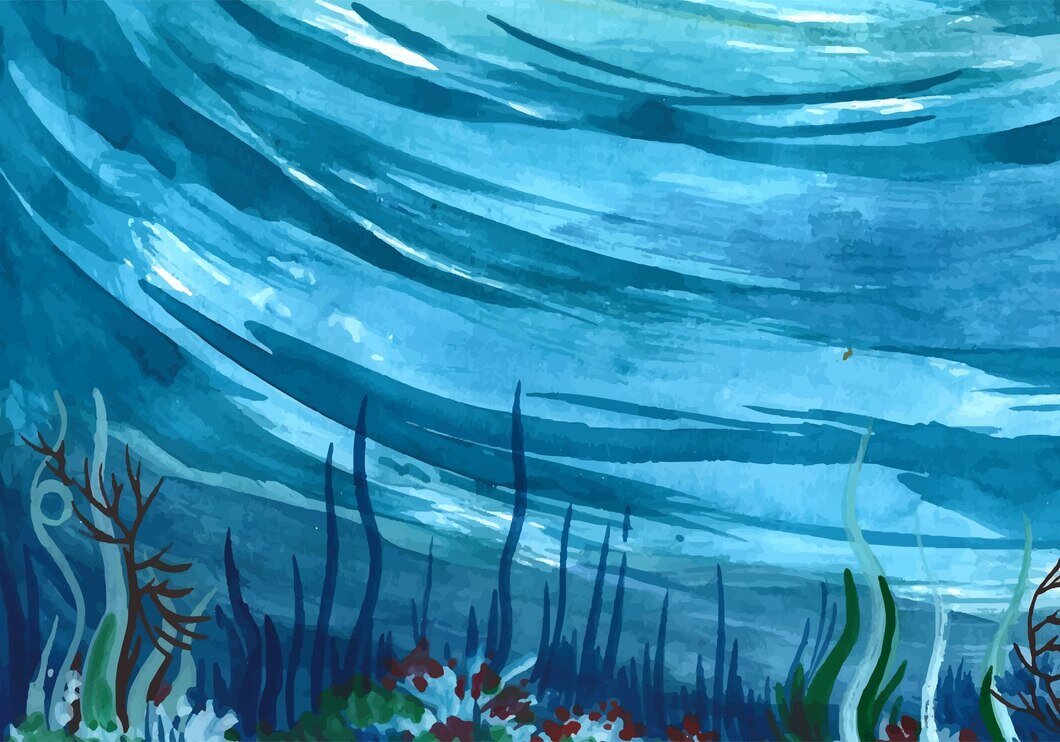 underwater painting ideas