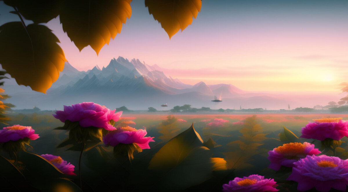 Flowers paintings